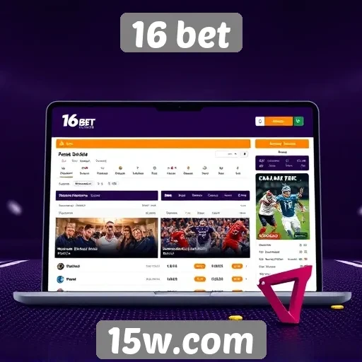 16 bet oferece nova interface de usuário para apostas online
